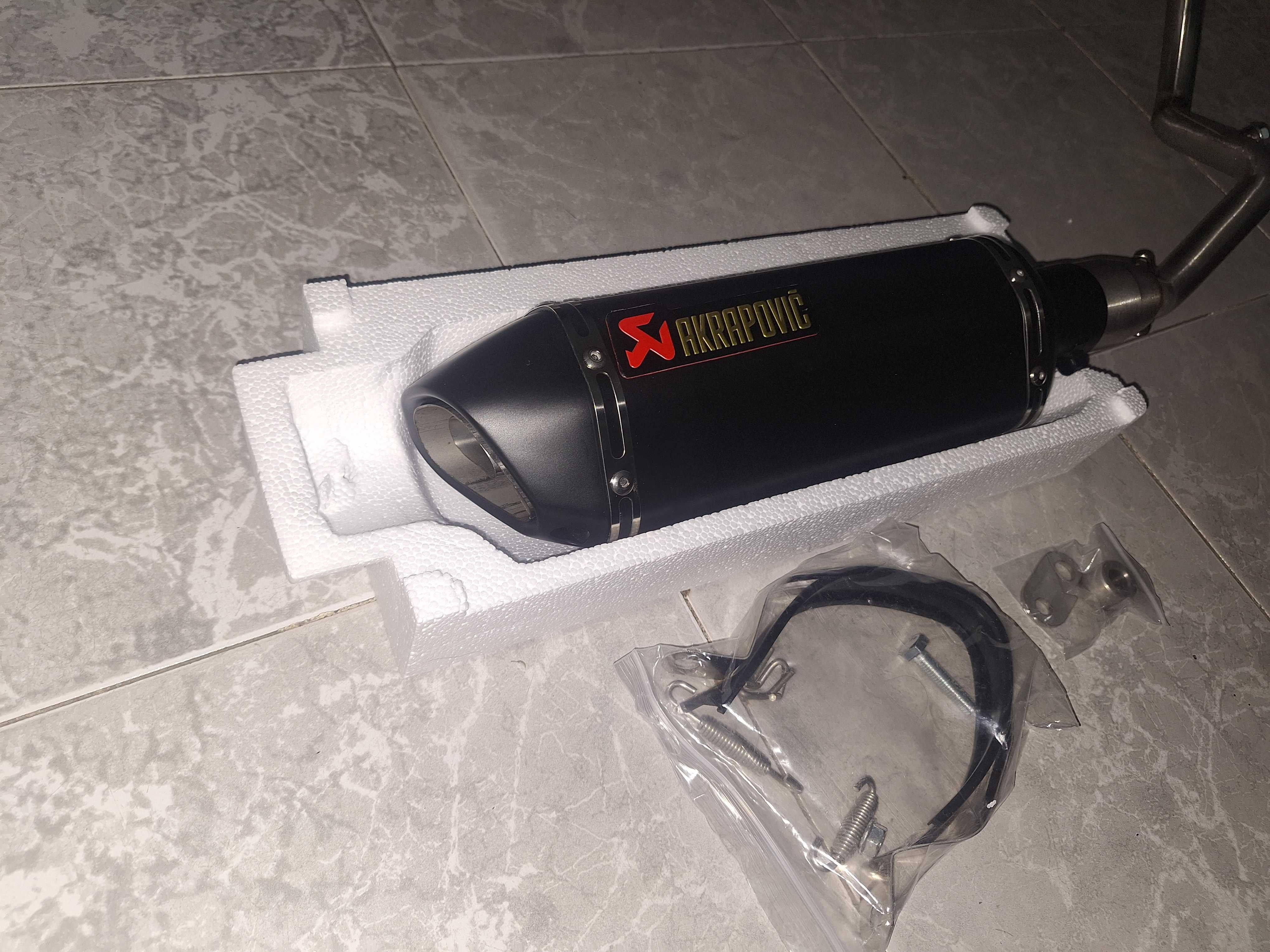Escape Yamaha NMAX 2021 novo akrapovic