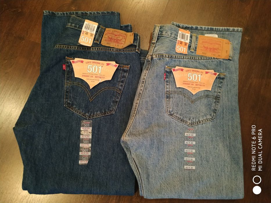 Джинсы Levi's Strauss 501