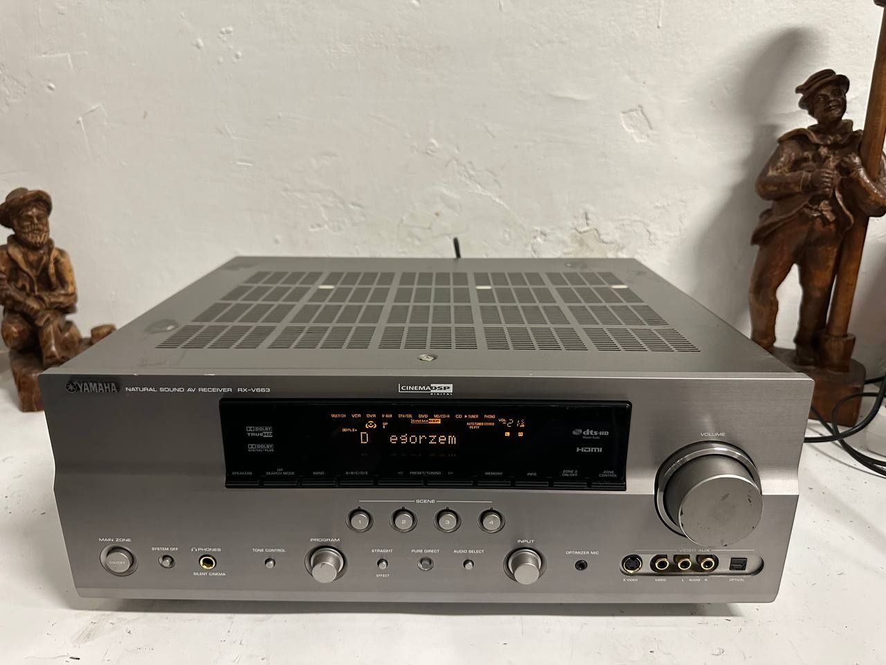 7.2 Am/Fm Amplituner Yamaha RX-V663 HDMI 130 Wat, TrueHD