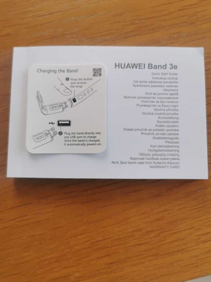 Zegarek Huawei Band 3e