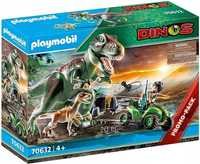 Figurki Playmobil Atak T-Rex 70632, Nowe, paragon