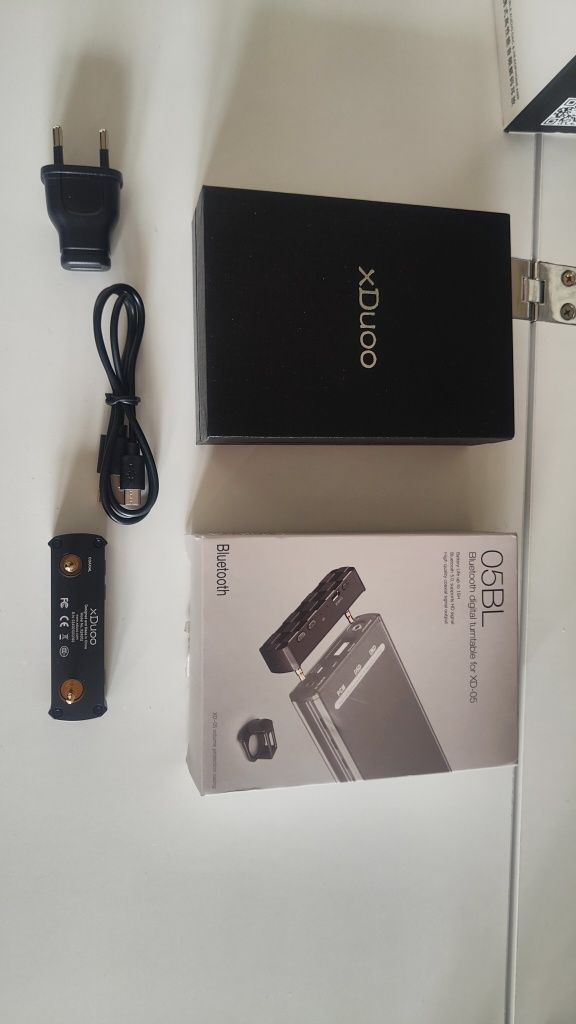 Wzmacniacz słuchawkowy DAC Xduoo XD 05 + adapter bluetooth Xduoo 05BL