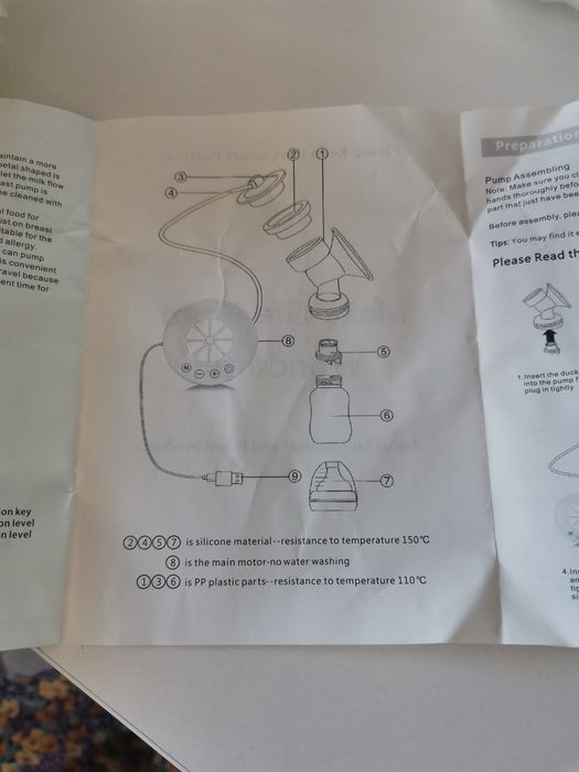Молоковідсмоктувач подвійний новий