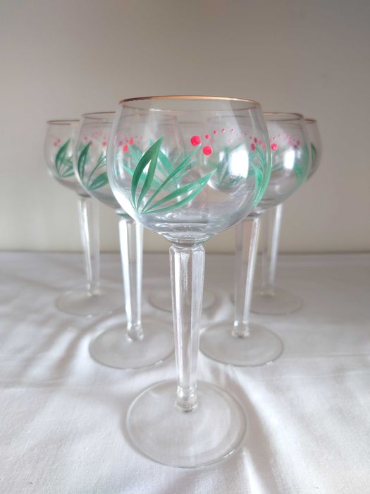 Kieliszki do wina PRL