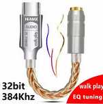 Перехідник Type-C > 3.5mm jack [CB1200AU] DAC ЦАП декодер підсилювач