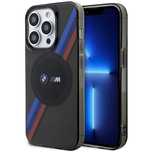 Etui BMW Tricolor Stripes MagSafe na iPhone 14 Pro Max - szare