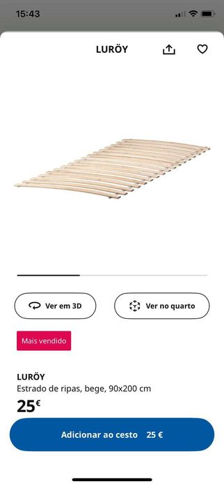 Cama de solteiro
