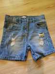Spodenki jeansowe rozmiar 128