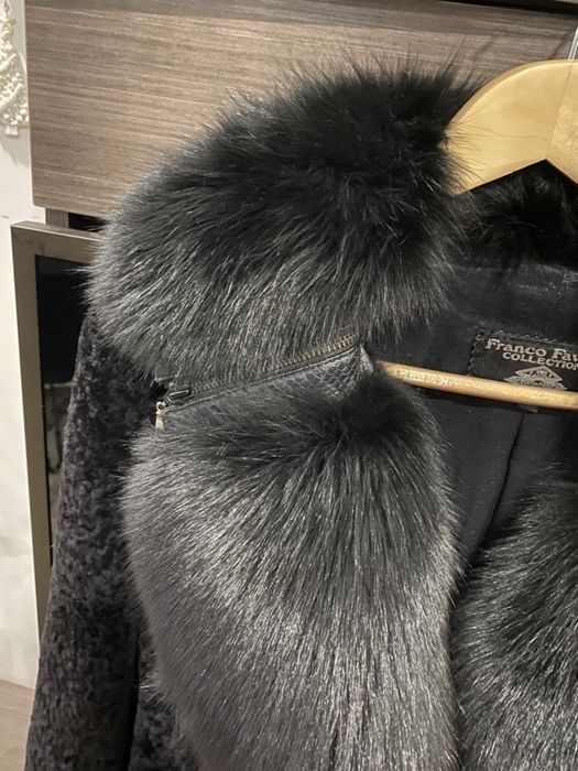 Шуба/пальто мутон, мех писец