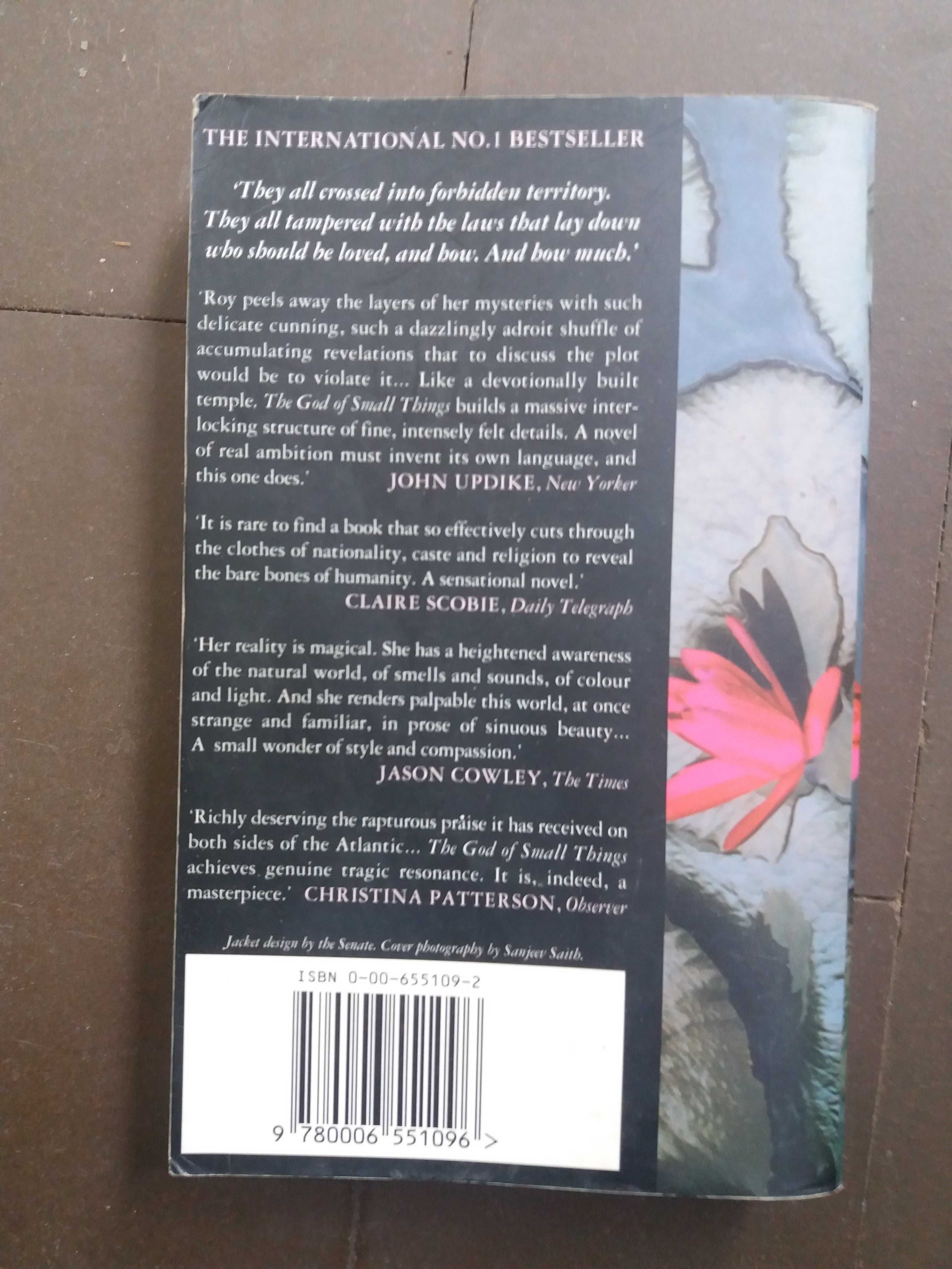 Livro Ingles The God Of Small Things - Arundhati Roy Capa Mole
