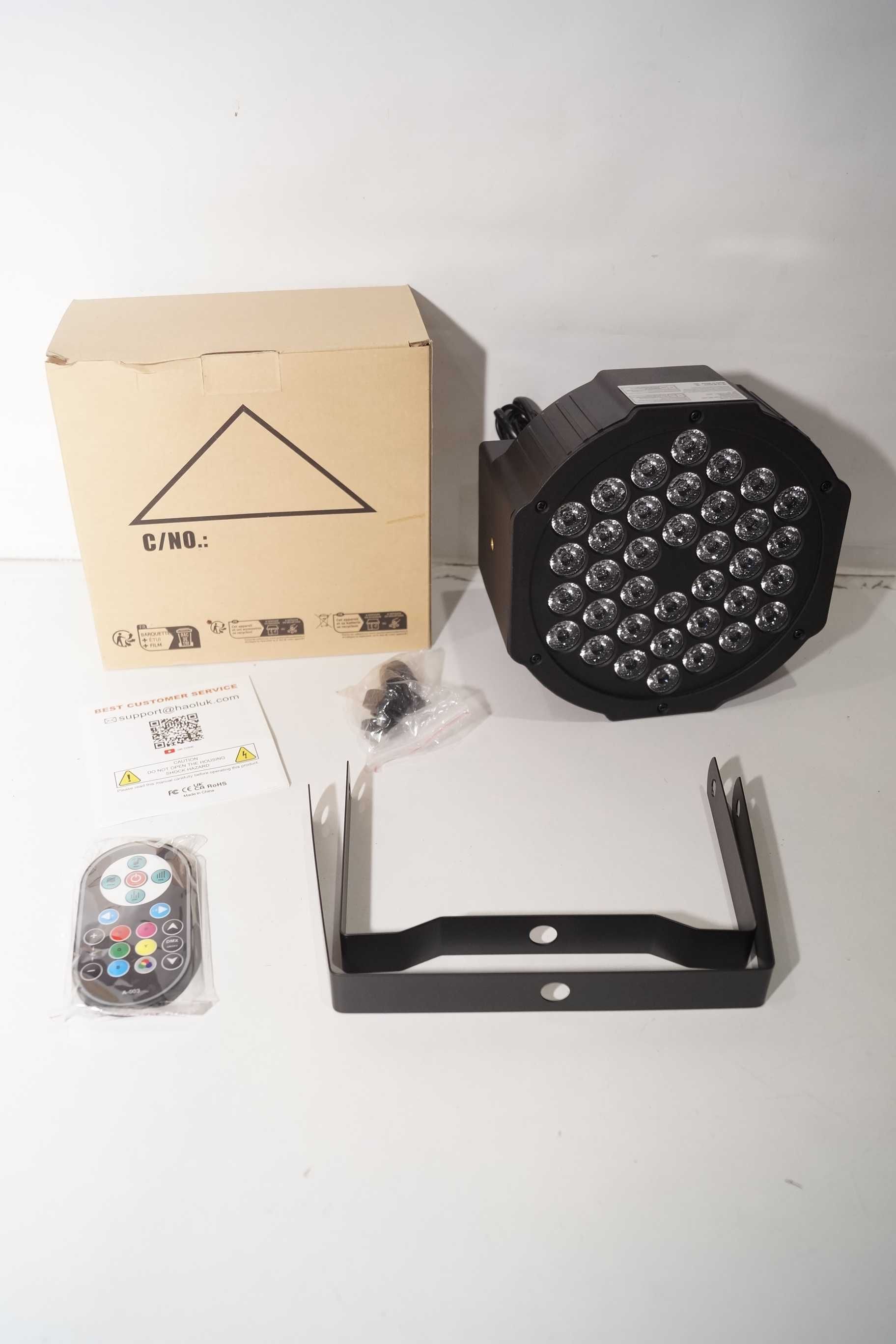 1408 Oświetlenie sceniczne 36 LED RGB reflektor ZQ01082