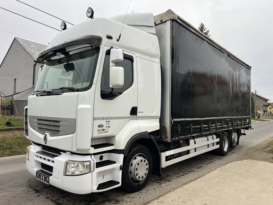 Renault Premium 460DXI,EEV,Firana,Jumbo,6x2