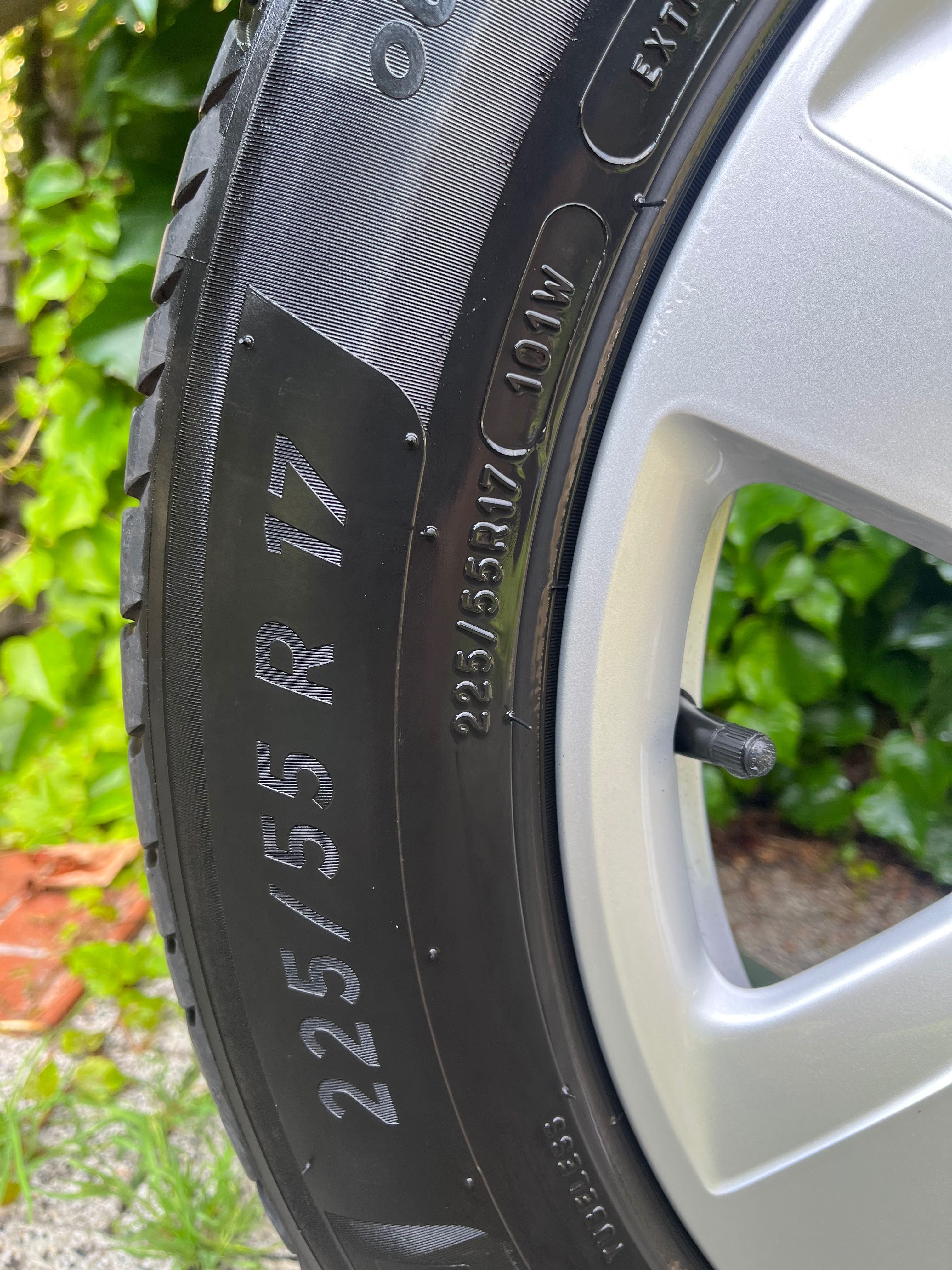 Felgi 17’ Audi a6 opony Michelin