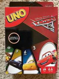 Gra dla dzieci Uno Disney Pixar Cars 3 auta game cards karty