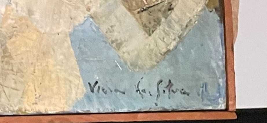 Oleo Sobre Tela, Assinado "Vieira da Silva"  (com certificado)