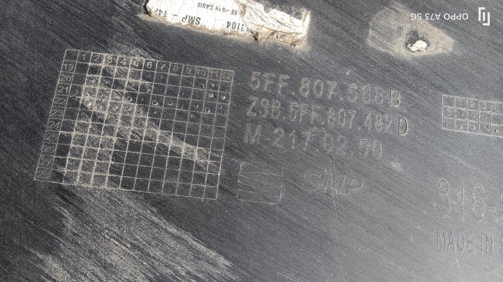 Difusor de parachoques SEAT Cupra formentor 2021