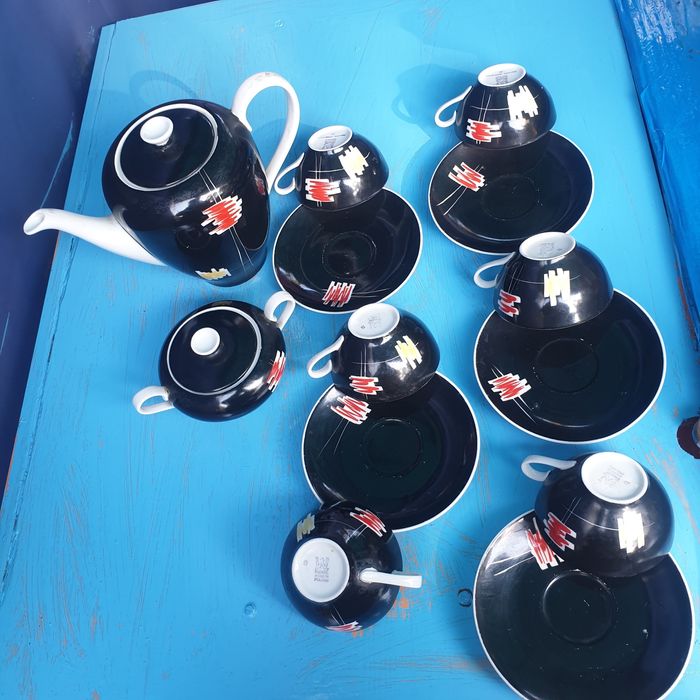 Serwis Kwiatogal Picasso ,Julita' porcelana Wawel Proj. E. Ruszczyński