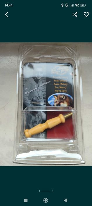 Wabik na lisa pisk myszy