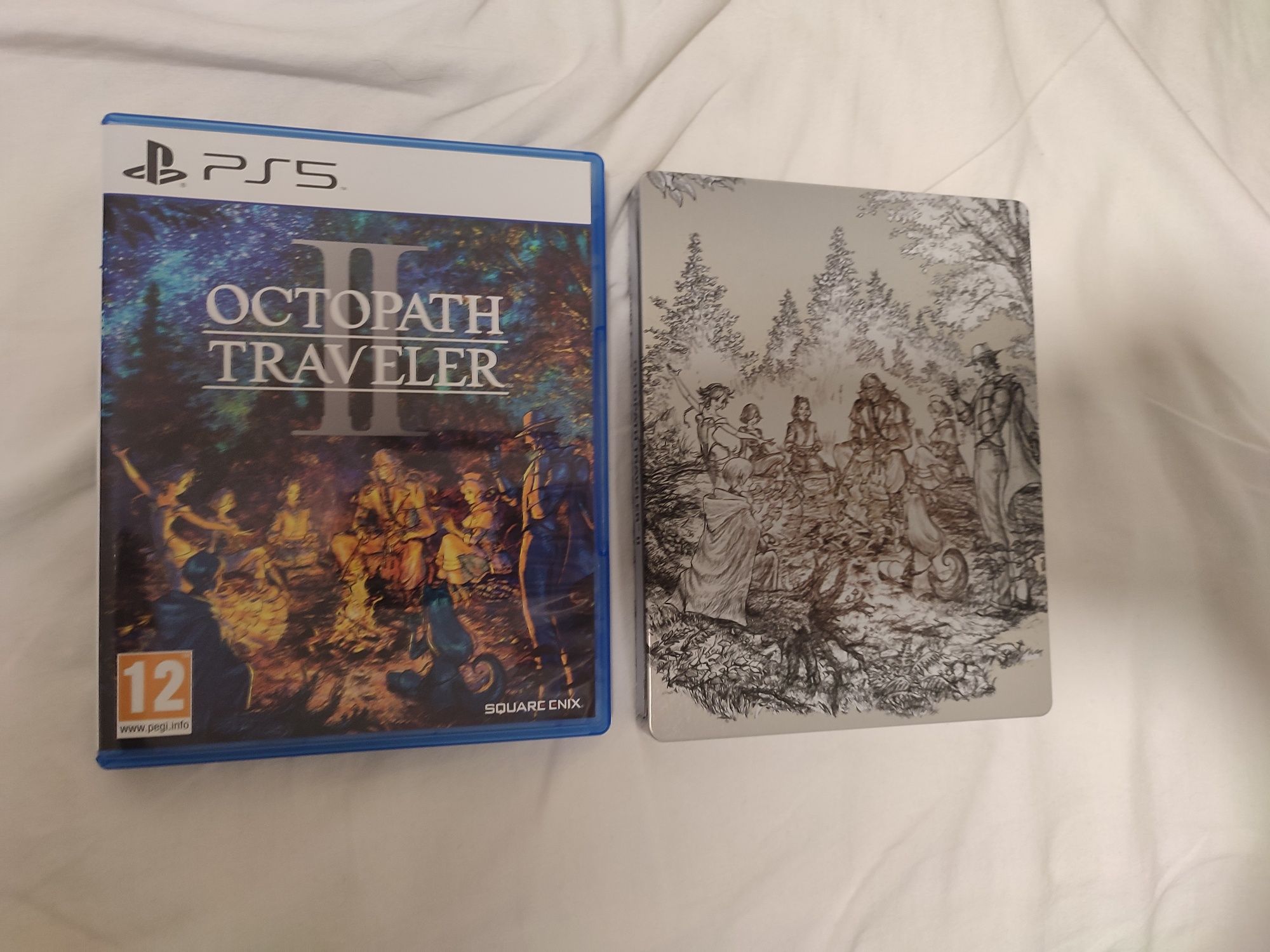 Octopath traveler 2 ps5 steelbook