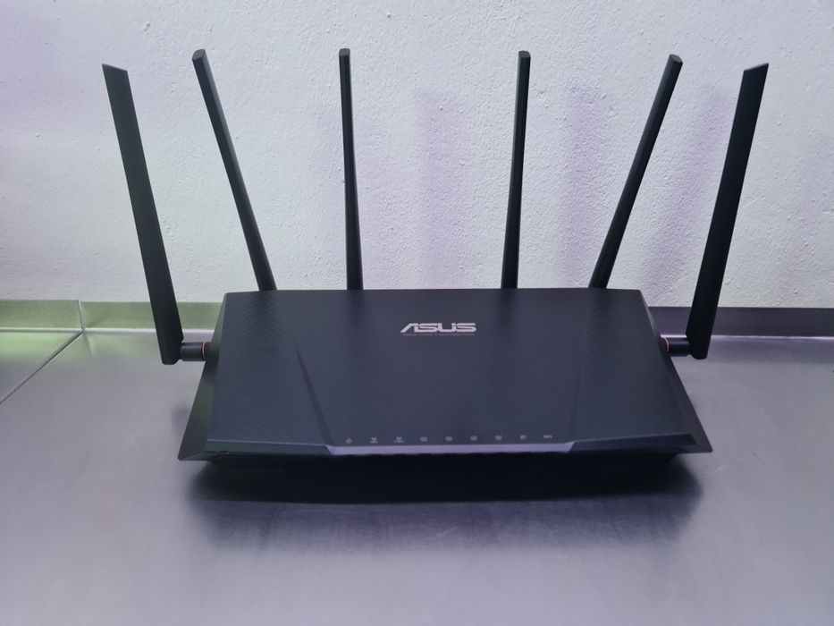 Router ASUS RT-AC3200 Tri-Band c/ carregador original