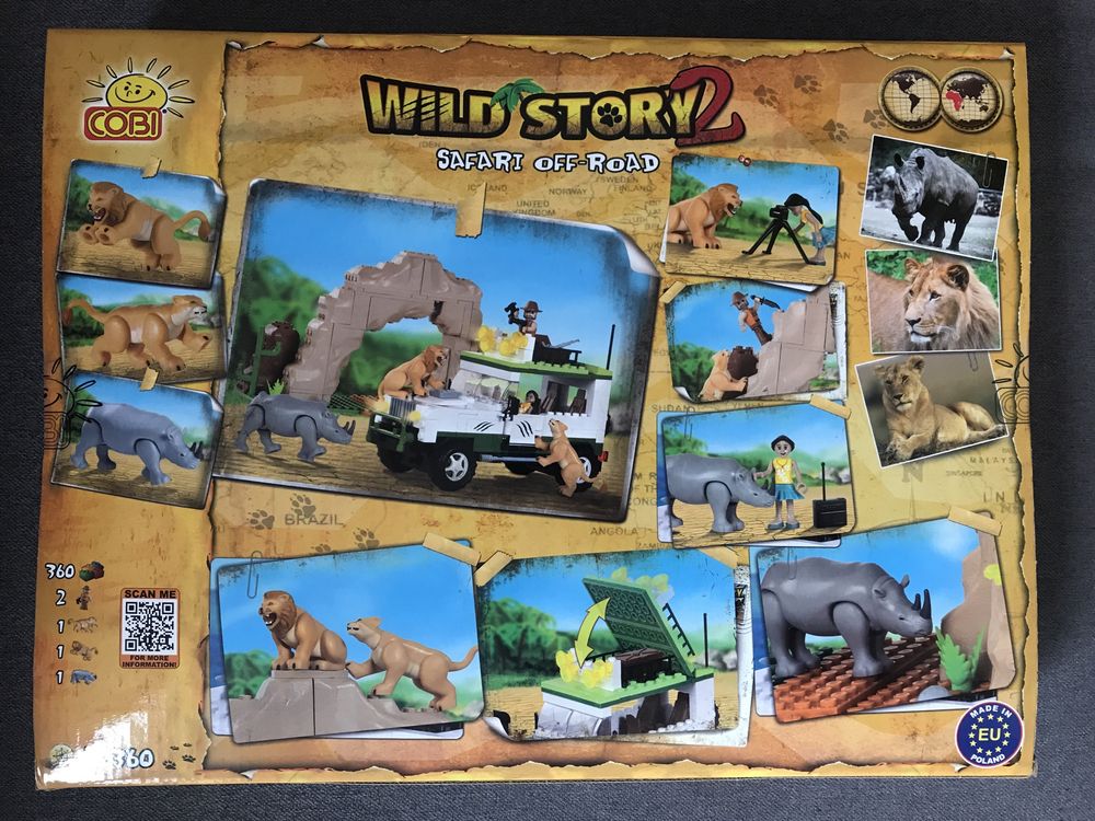Klocki Cobi 22360 Wild Story2 safari