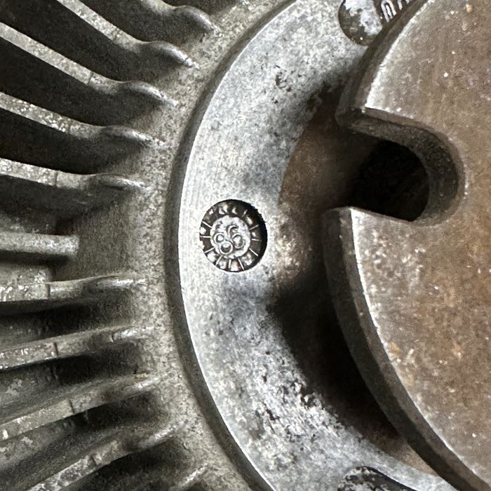 Крильчатка радіатора 1162051906 з віскомуфтою 1162001122 Mercedes w126