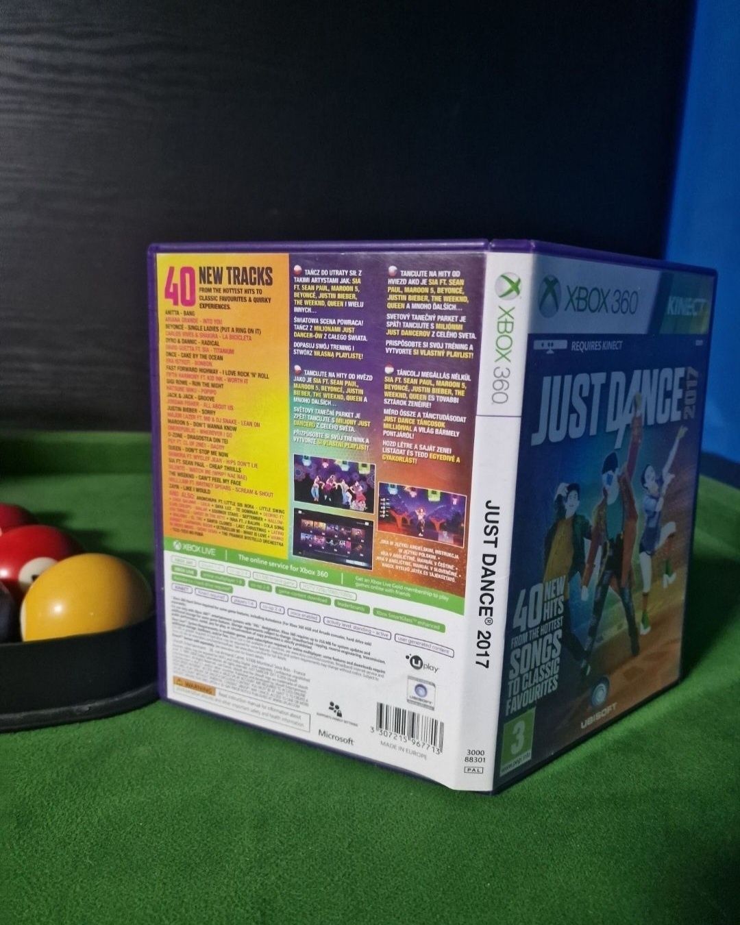 Just Dance 2017 xbox 360 kinect taniec