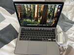 Apple macbook pro M1 8/256 grafit etui  zasilacz
