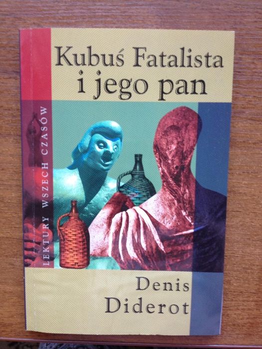 Książka lektura Kubuś Fatalista i jego pan Denis Diderot