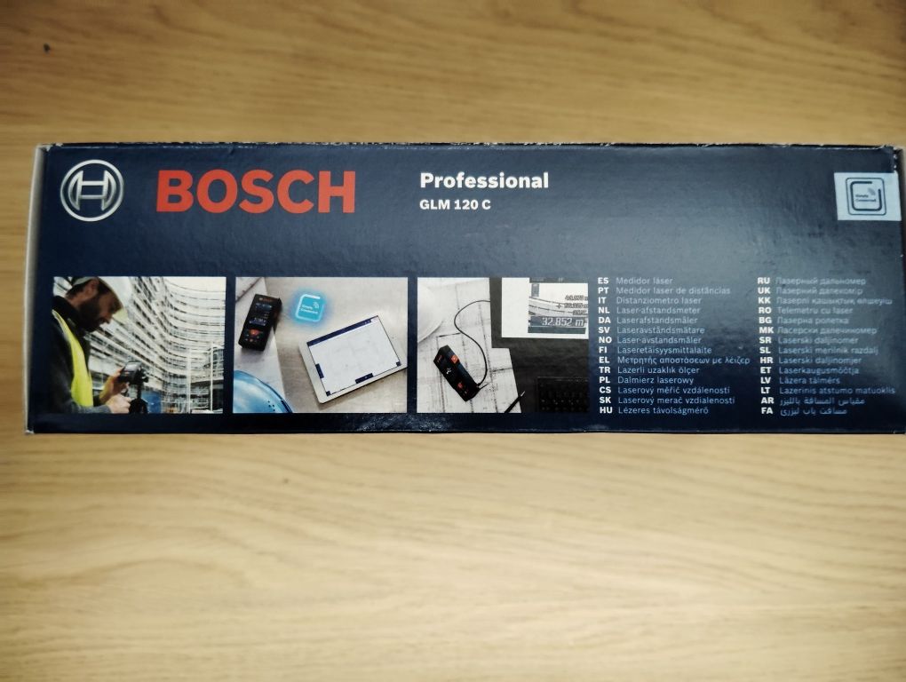 Bosh professional GLM 120c novo laser medidor