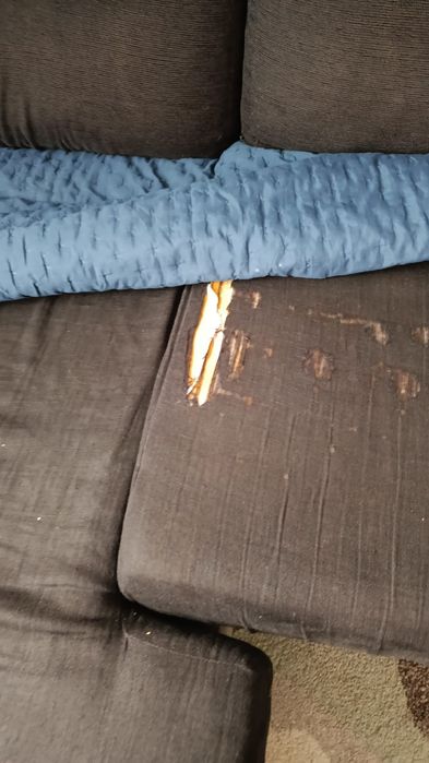 Sofá com chaise long