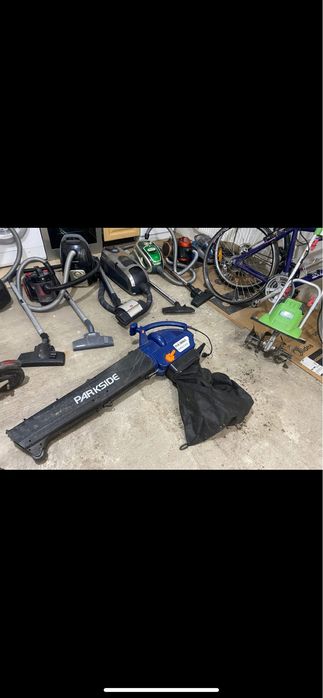 Пилосос порохотяг з Німеччини будівельний садовий з європи  колбовий