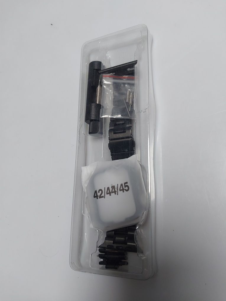 Miohhr metalowy pasek do zegarka Apple Watch 42,44,45 seri 8,7,6,5,4,3