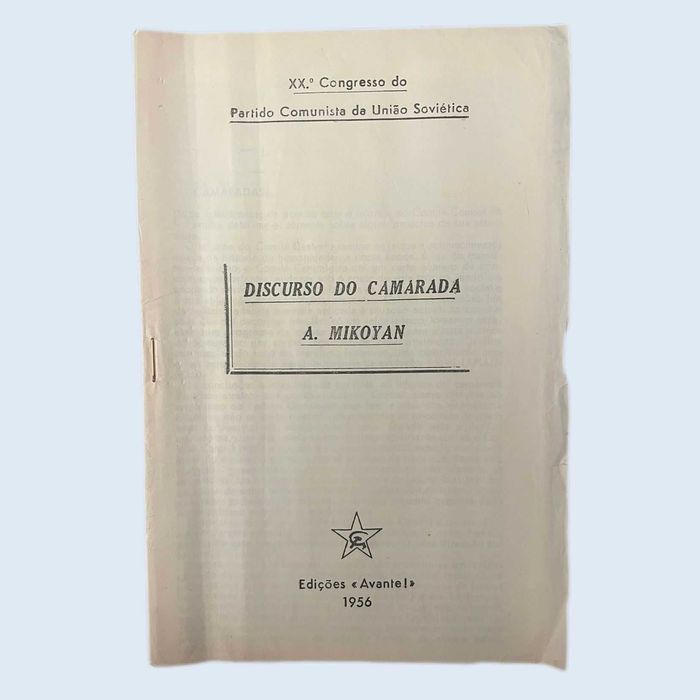 Documento Clandestino PCP Discurso do Camarada A. Mikoyan 1956