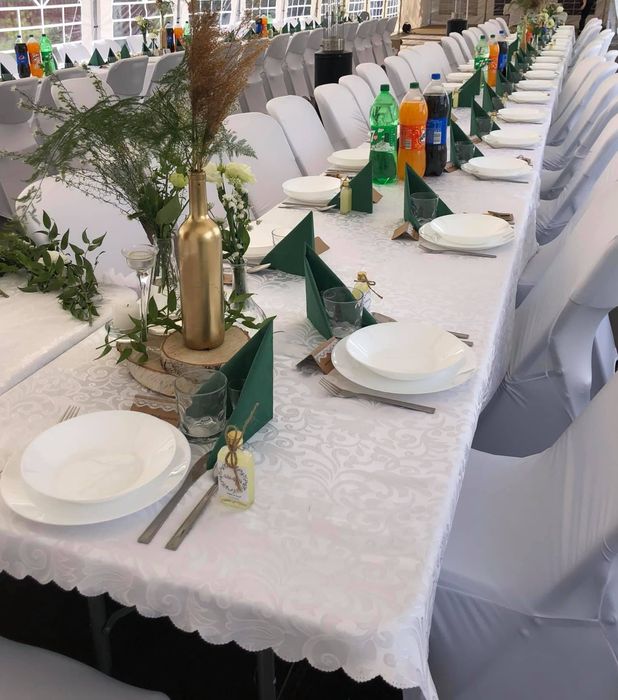 Wynajem zastawy stołowej oraz stołów