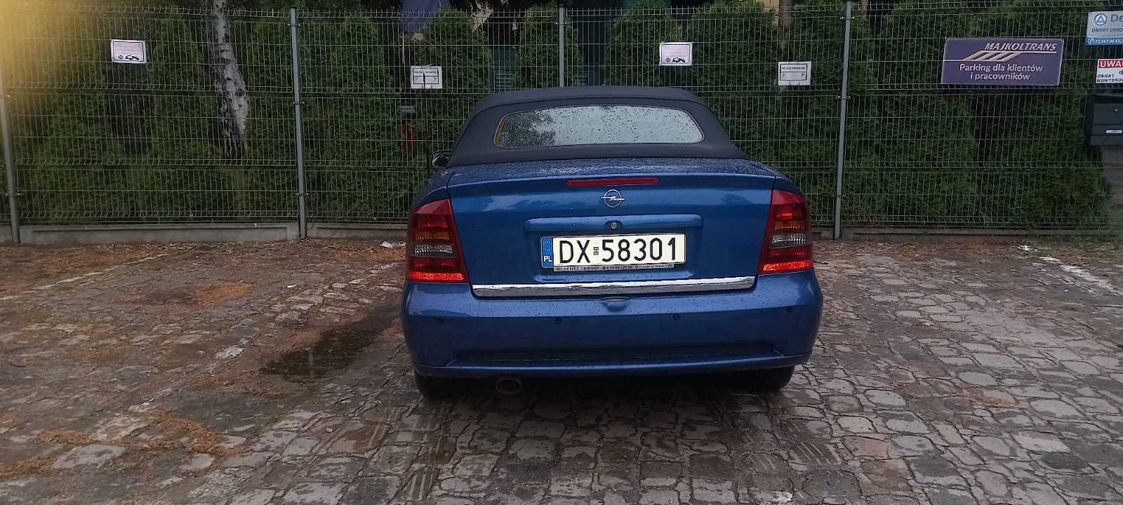 Opel Astra CABRIO 2001 rok 1.8 benz 160 tys,stan b. dobry ,ważne OCiPT