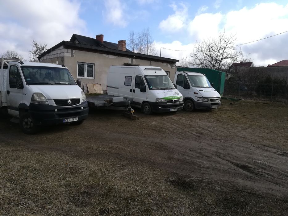 Usługi transportowe wywrotka  beton  drewno palety