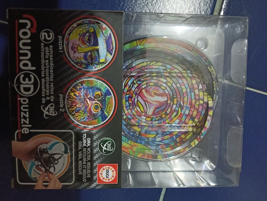 Puzzle 3D educa artigo único
