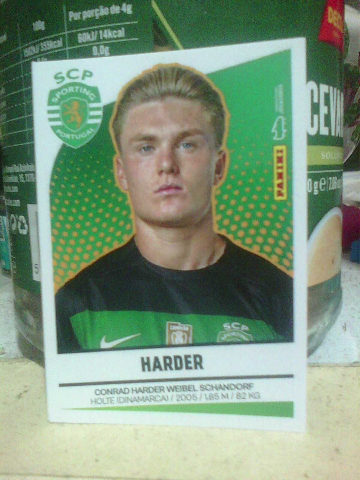 harder sporting portugal cromo panini 2025