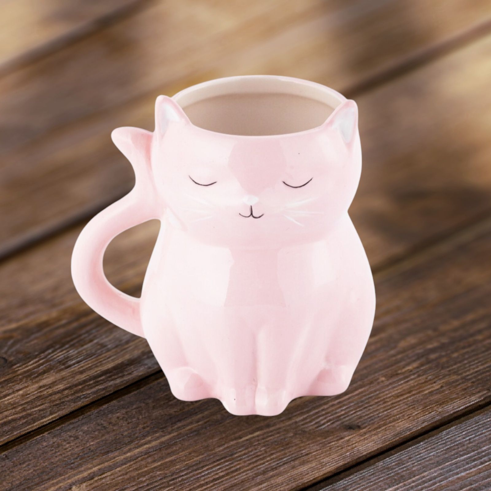 Home&You Pink Kitty kubek różowy kotek 250 ml