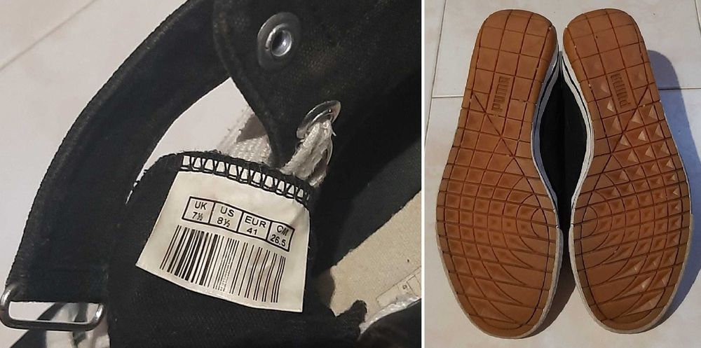 sapatilhas Puma + casaco Adidas