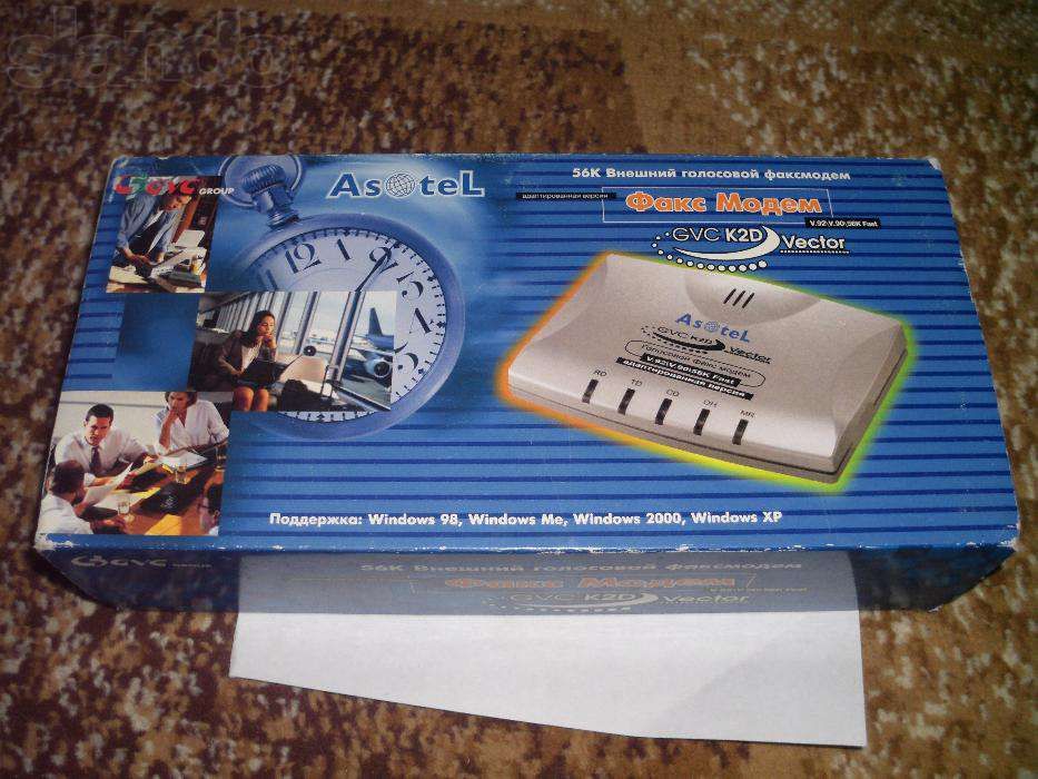 Продам Внешний голосовой Факс Модем GVC K 2D Vector