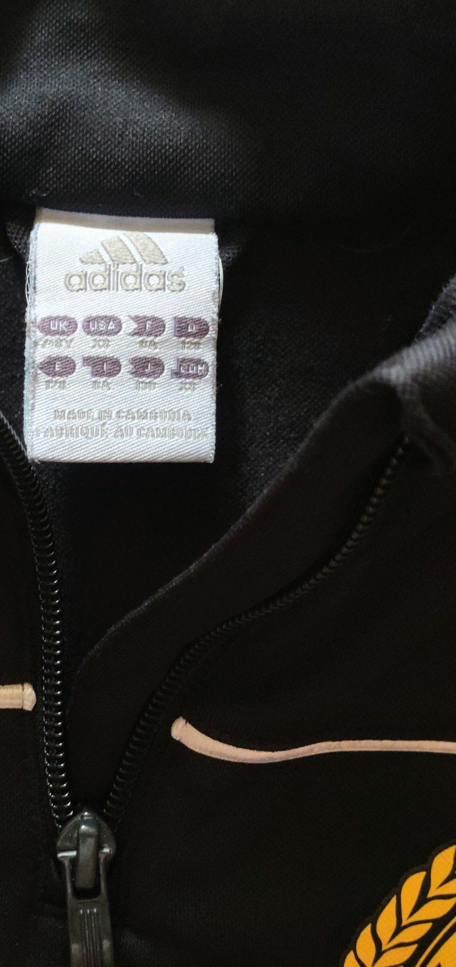 Czarna bluza sportowa dziecięca – adidas – 122-128 cm (7-8 lat)