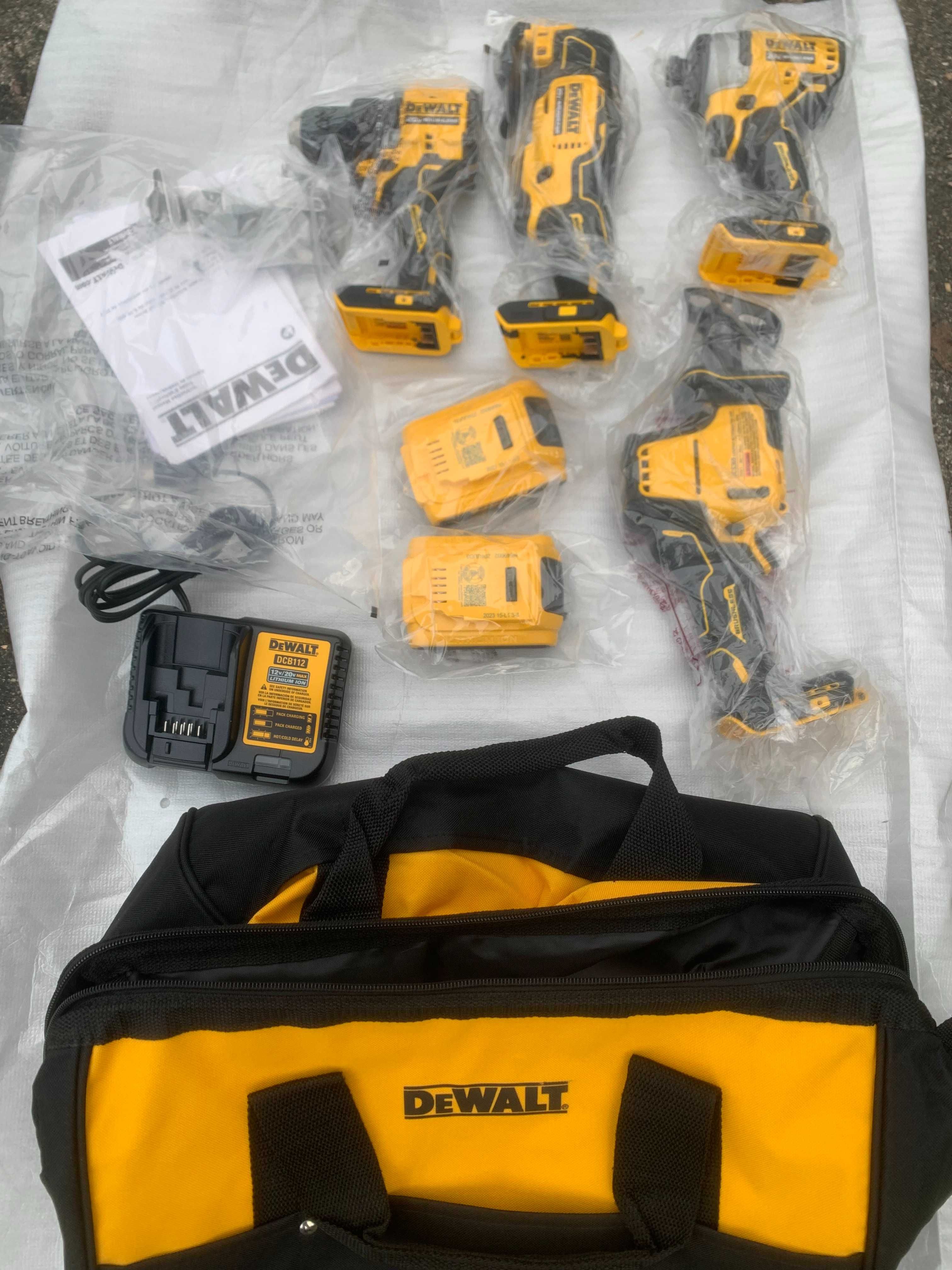 Zestaw narzędzi COMBO 6 DEWALT  USA  20V  OKAZJA!!