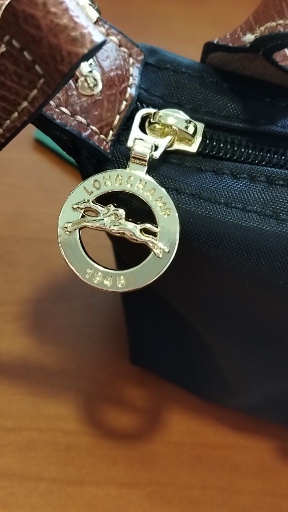 Mala preta - Le Pliage Original com Alça Longchamp