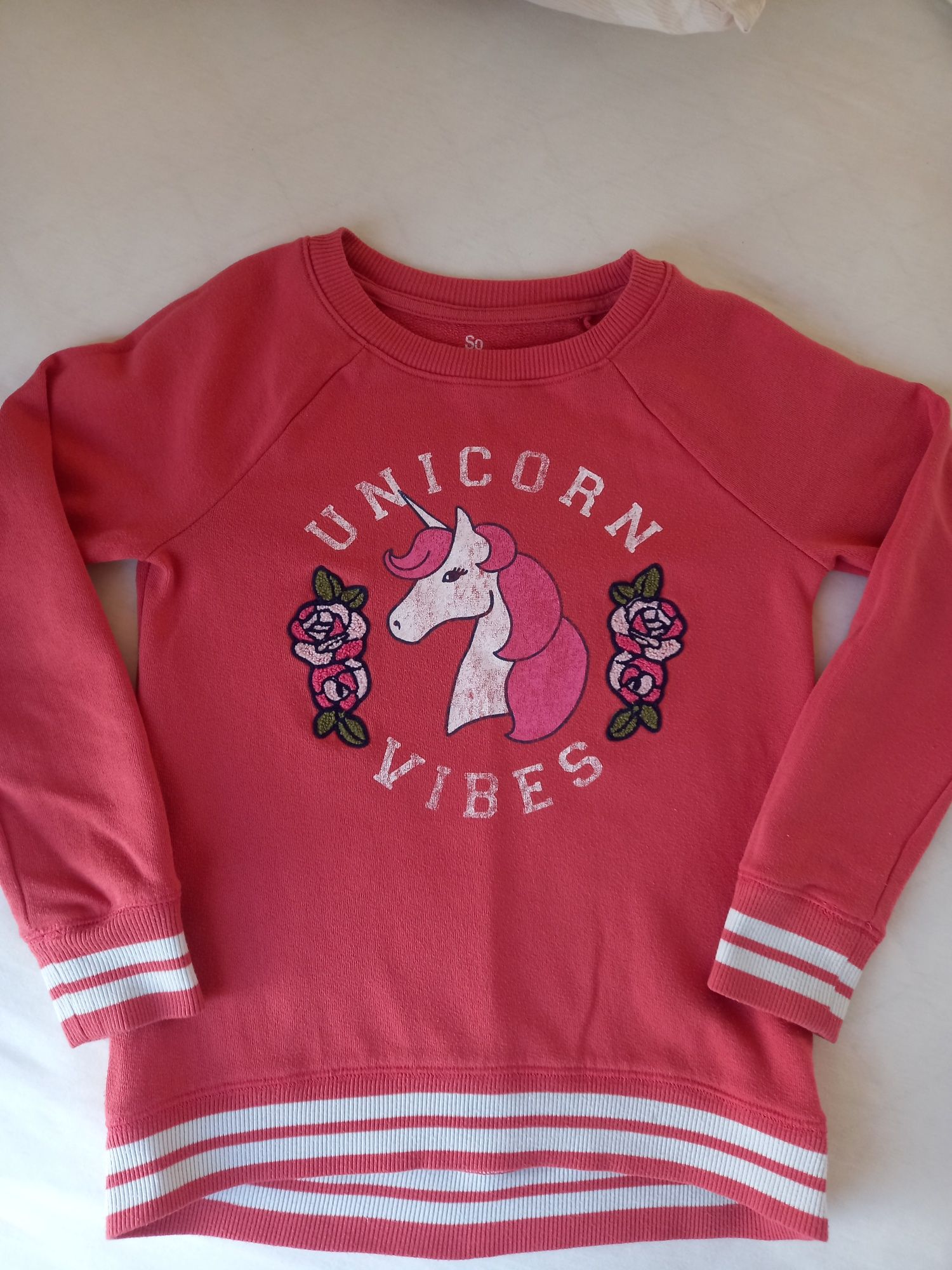 Unicorn bluza bluzka z jednorożcem dla dziewczynki 128