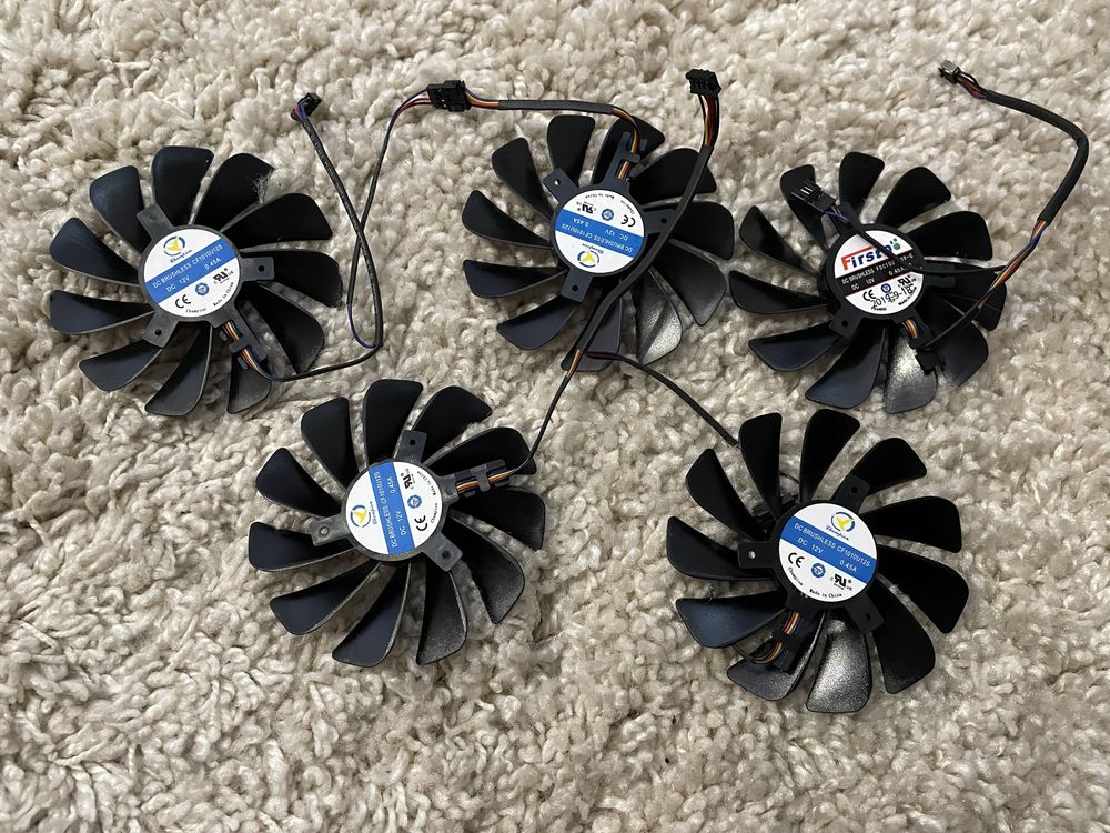 Кулери 95мм XFX MSI HIS RX570/580