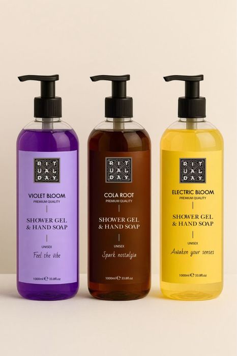 Гель для душа RitualDay ,1000 мл ,а ціна 78 грн на опт,запах покоряє !