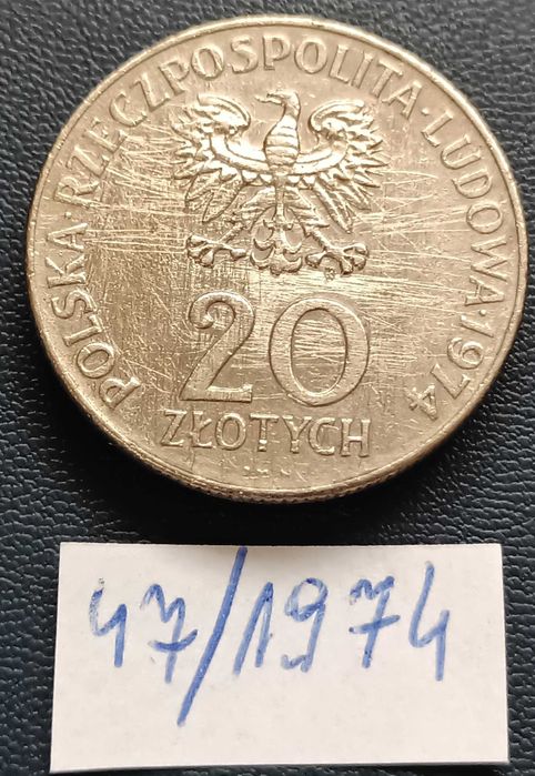 20 złotych "XXV Lat RWPG" 1974