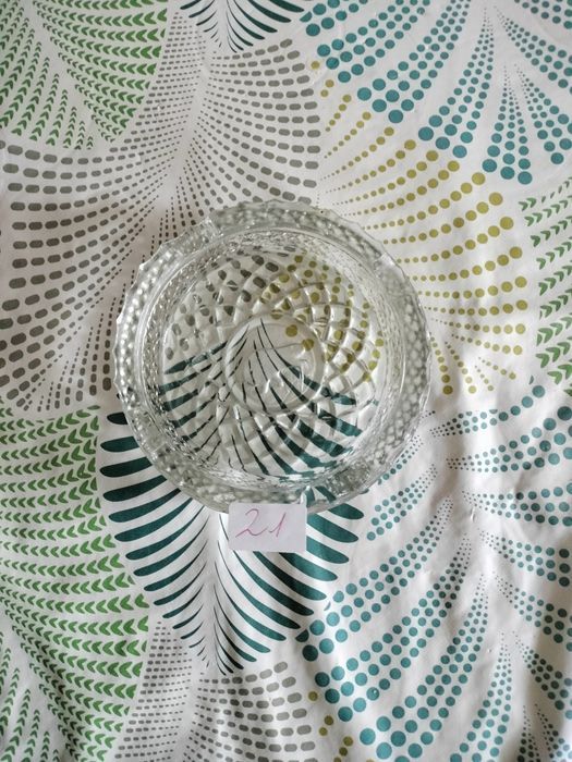 Popielniczka z kryształu